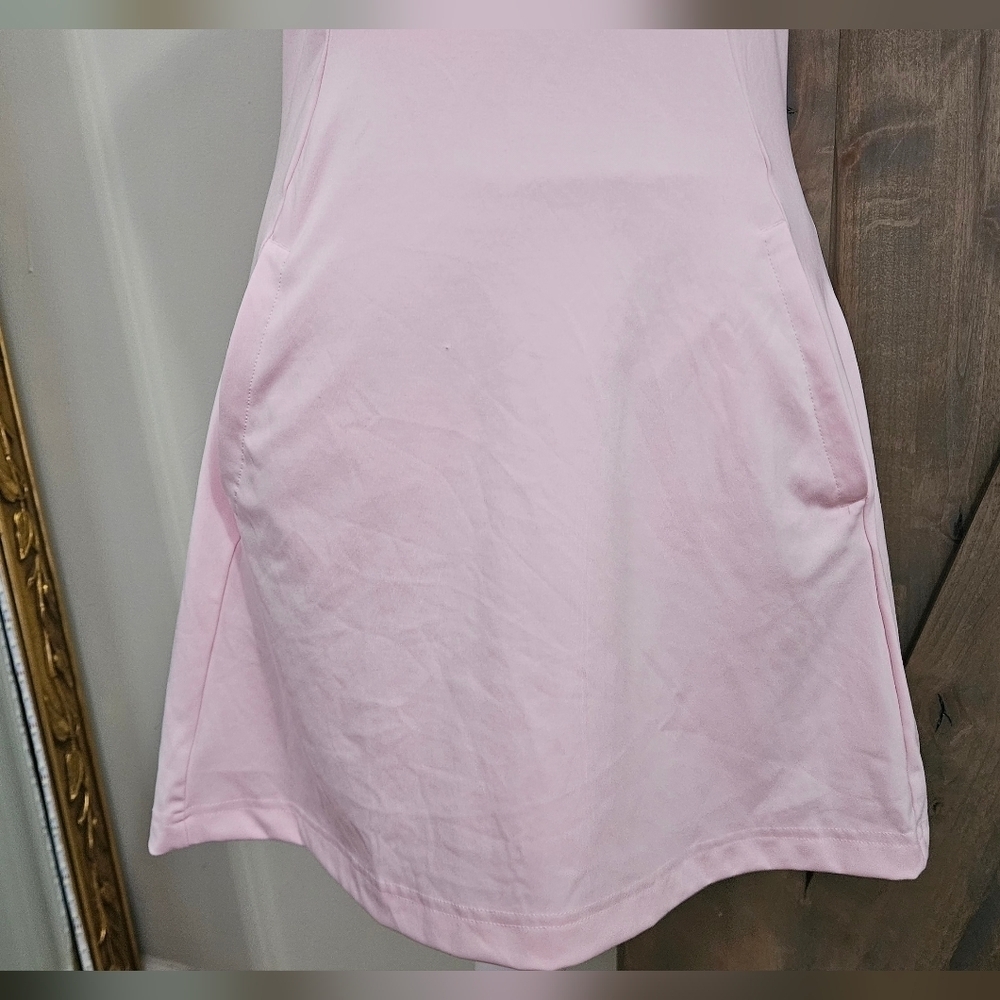 Adidas City Break Baby Pink Athletic Dress Tennis Golf Activewear Small - Picture 9 of 14